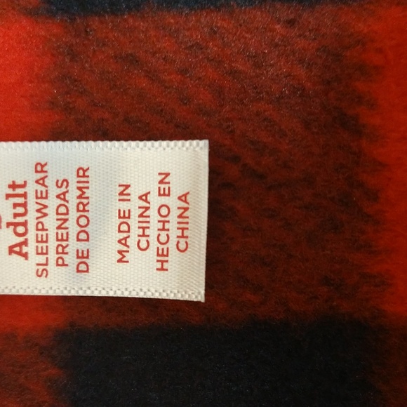 NEW! Adult Unisex Red Buffalo Check Matching Family Robe - Wondershop - Picture 10 of 11